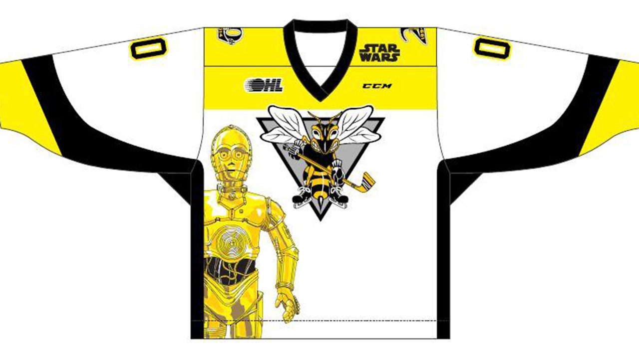 Gotta See It: Sting unveil Star Wars jersey