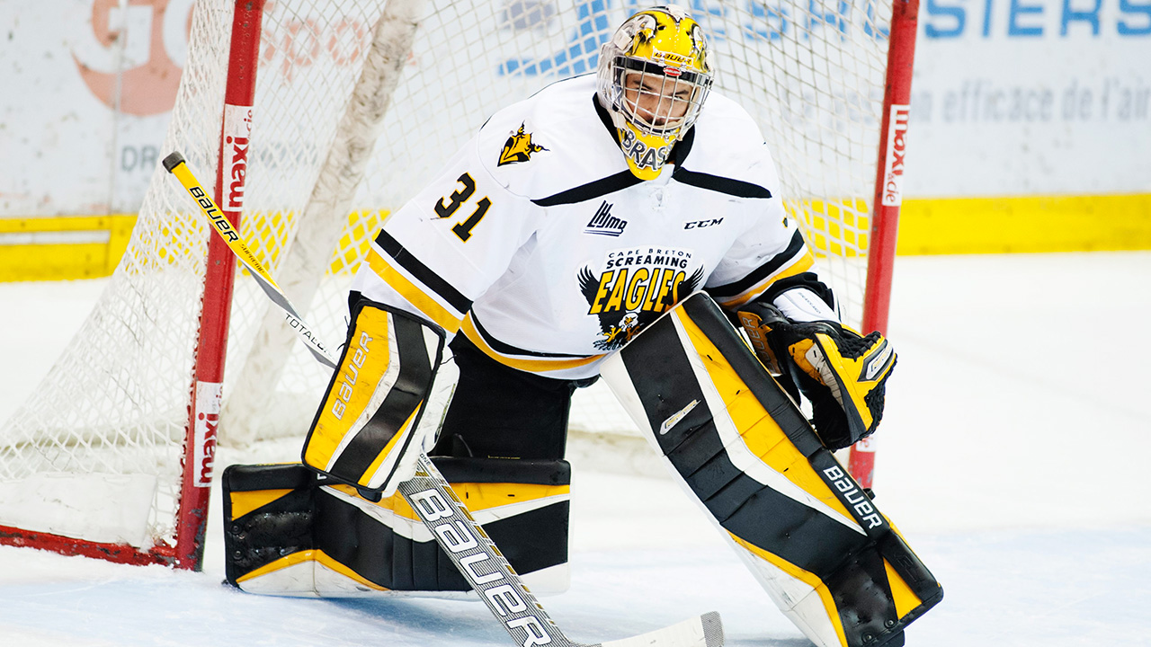 Francois-Brassard;-QMJHL;-Cape-Breton-Screaming-Eagles