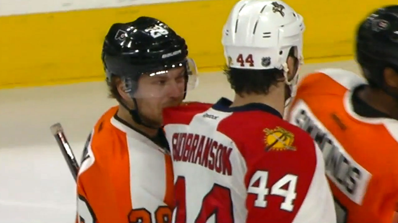 What’s up with bitey, snotty Claude Giroux?