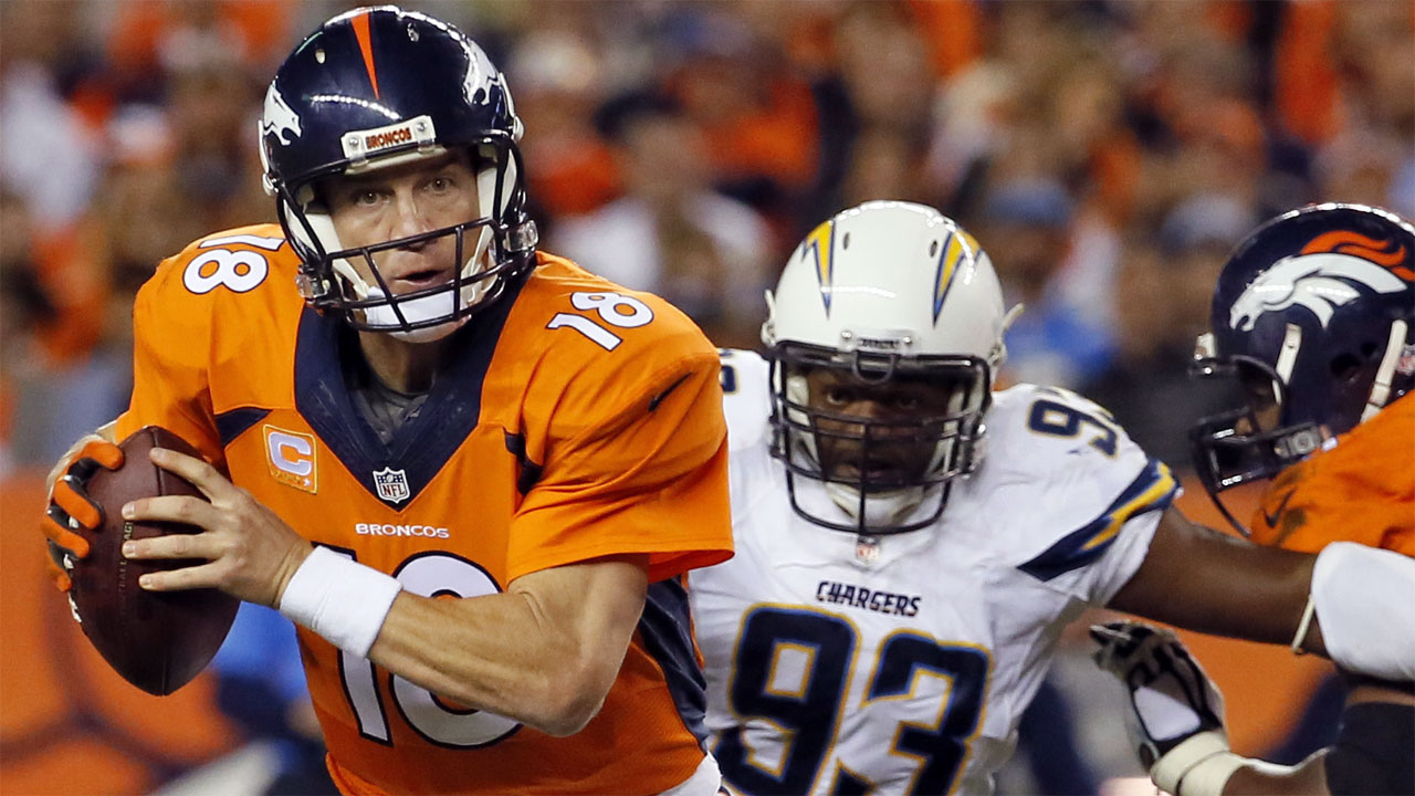 Peyton-Manning;-Denver-Broncos;-San-Diego-Chargers;-NFL