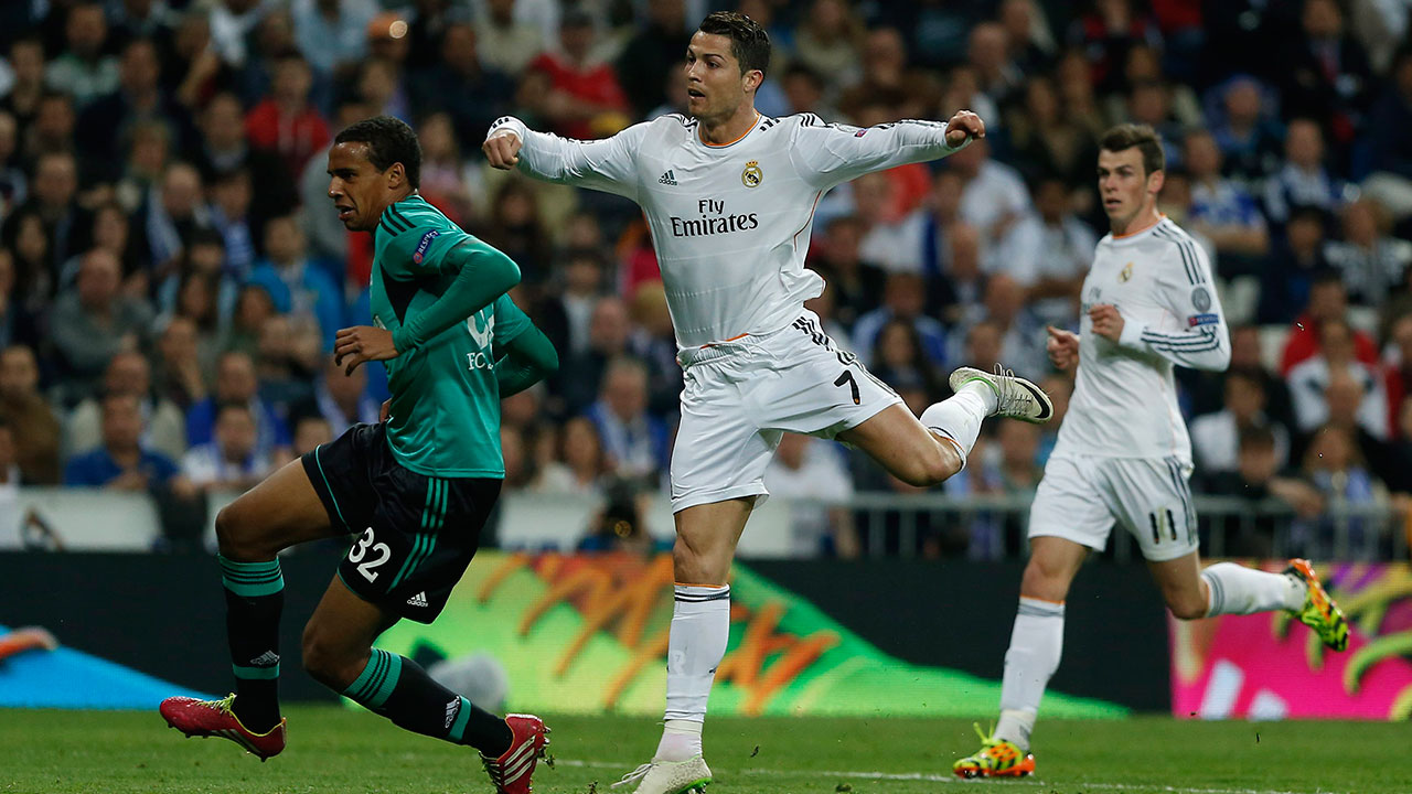 Cristiano-Ronaldo;-Real-Madrid;-Schalke