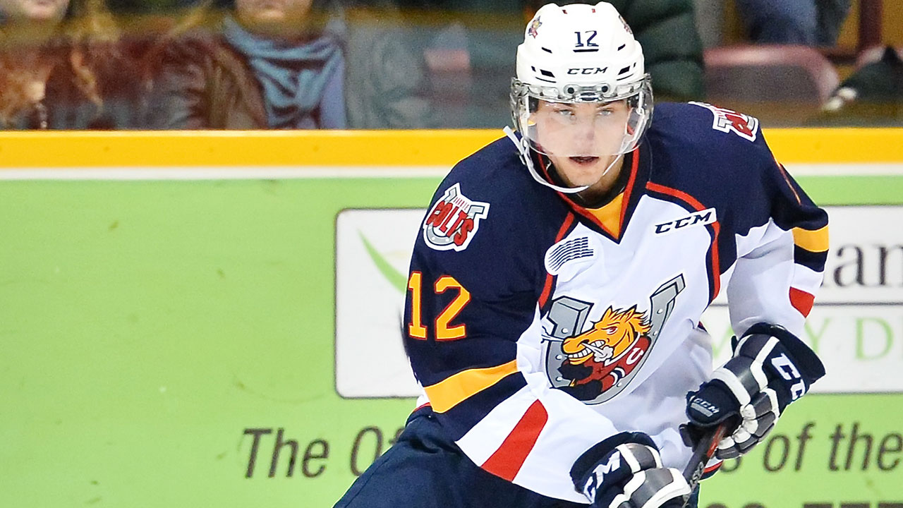 Barrie-Colts;-Kevin-Labanc;-San-Jose-Sharks;-2014-NHL-Draft;-OHL;-CHL;-scoring-statistics