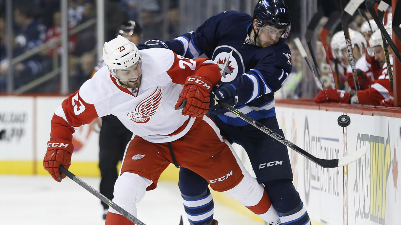 Red Wings make a series of roster moves