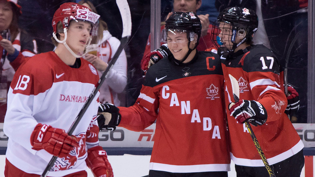 Curtis-Lazar;-Connor-McDavid;-Canada