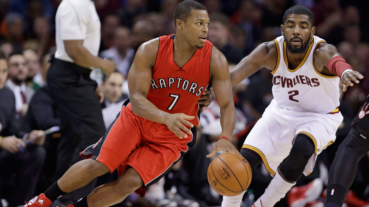 Toronto-Raptors;-Kyle-Lowry;-Cleveland-Cavaliers;-Kyrie-Irving