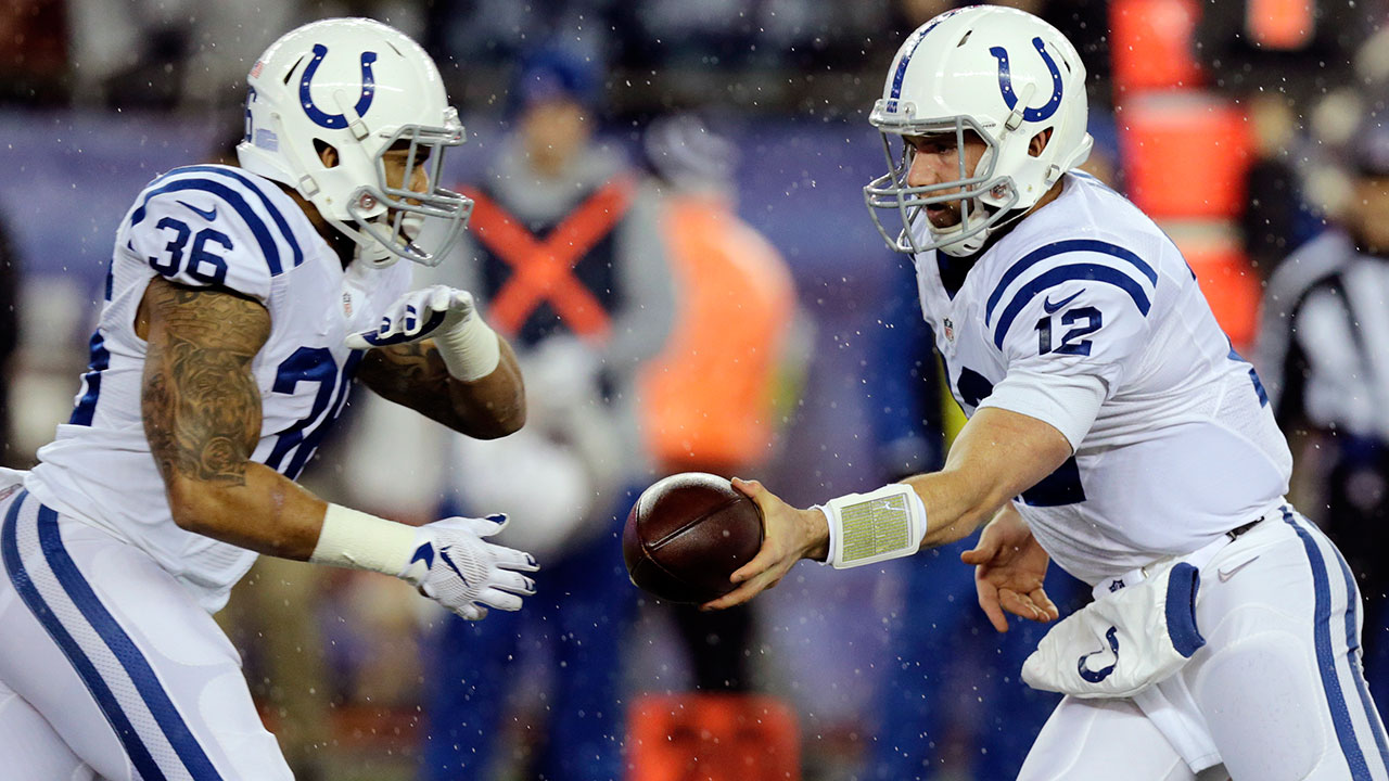 Andrew-Luck;-Dan-Herron;-Indianapolis-Colts;-NFL