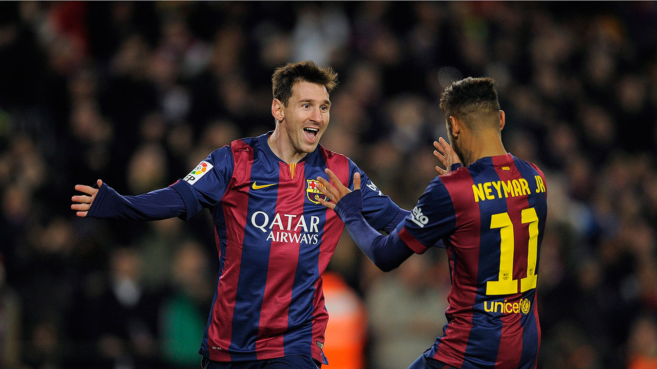 Lionel-Messi;-Neymar;-Barcelona