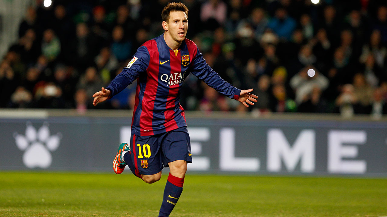 Lionel-Messi;-Barcelona