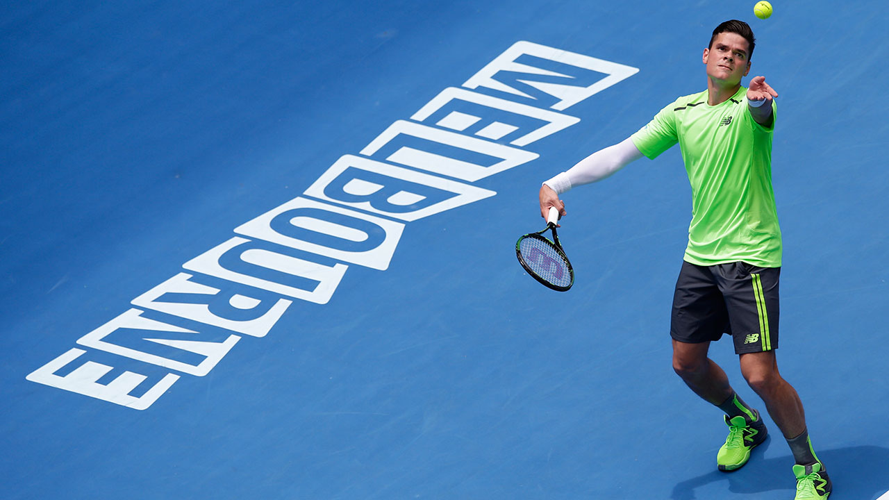 Milos-Raonic;-Australian-Open
