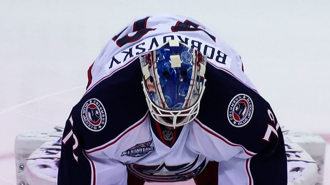 Columbus GM defends Bobrovsky, rips defence