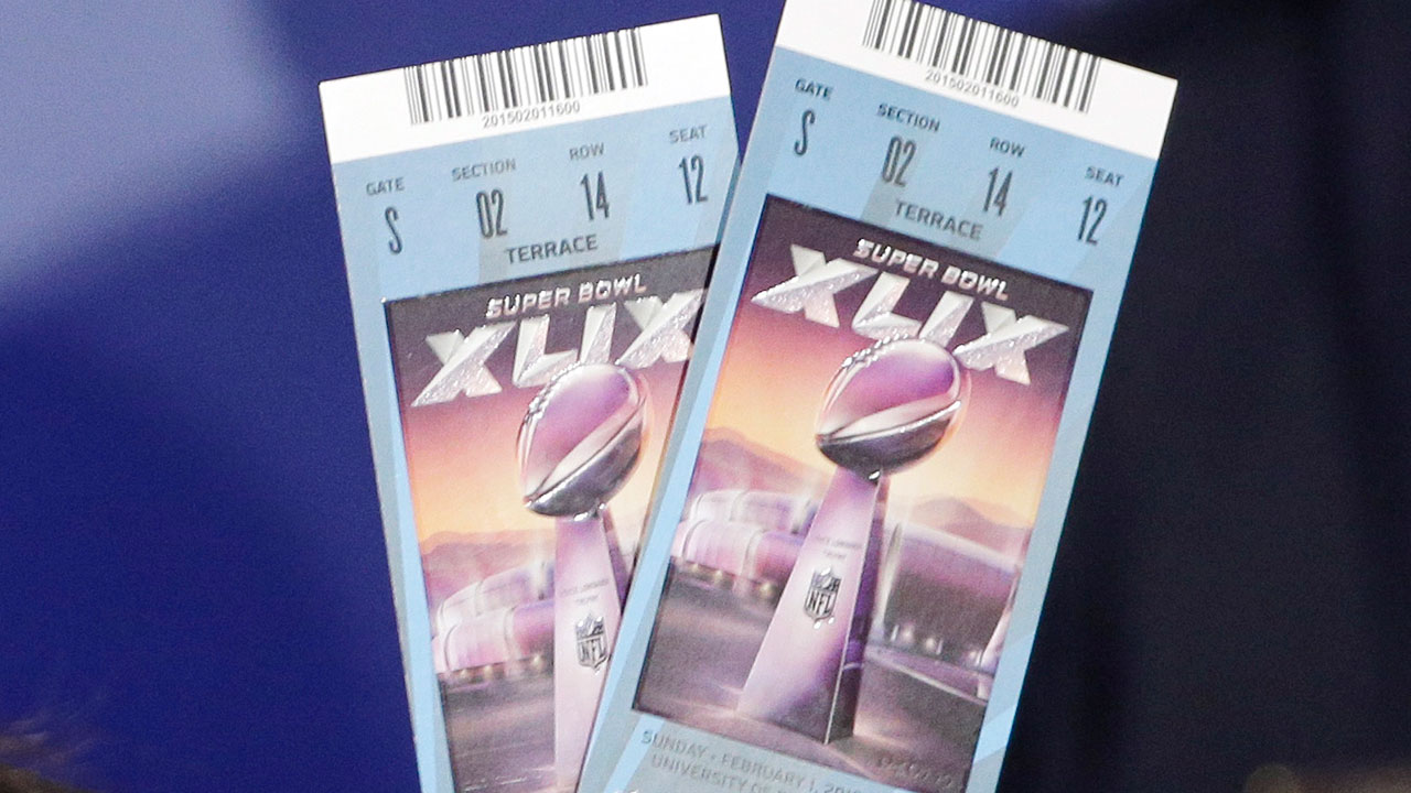 Who is paying 9,000 for Super Bowl tickets?