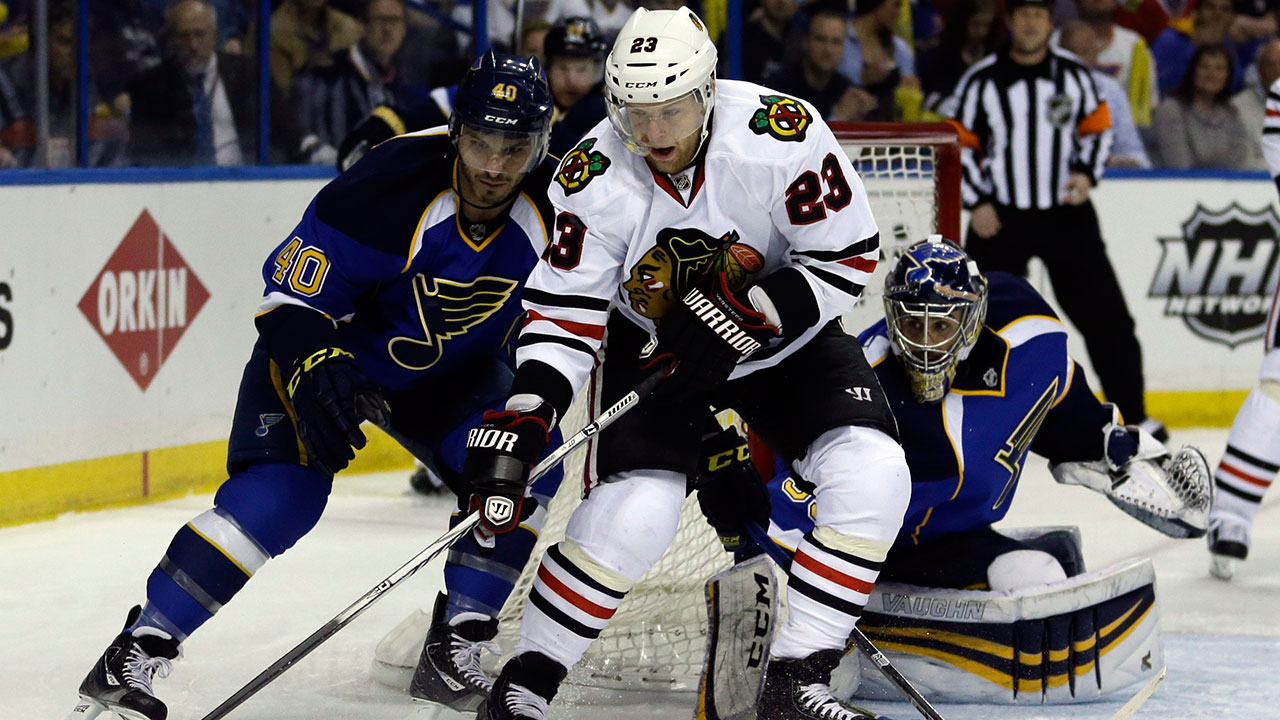 Kris-Versteeg;-Chicago-Blackhawks;-NHL