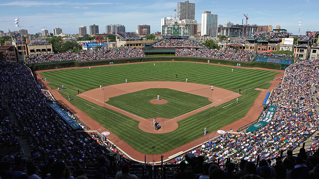 Chicago-Cubs;-Wrigley-Field;-MLB