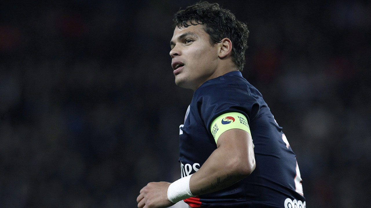 Thiago Silva, pictured in action for PSG. (Thibault Camus/AP)