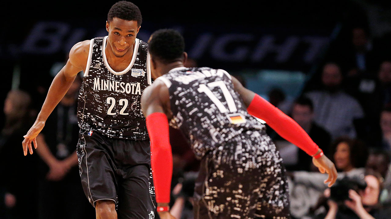 Wiggins Wins MVP As World Top USA In Rising Stars Wiggins