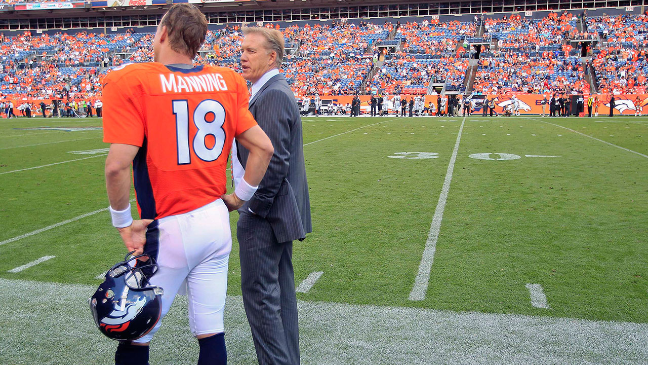 Peyton-Manning;-John-Elways;-Denver-Broncos;-NFL
