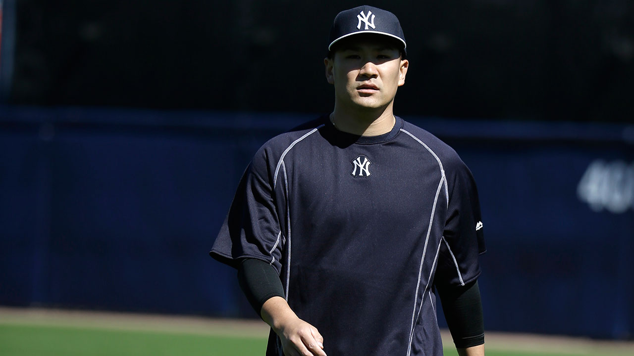 Masahiro-Tanaka;-New-York-Yankees;-MLB