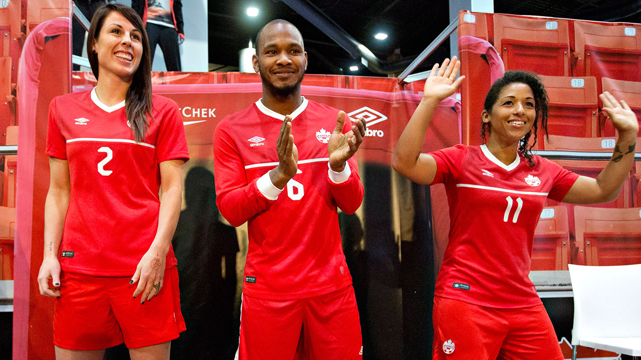 Canada Soccer unveils new 2015 red 