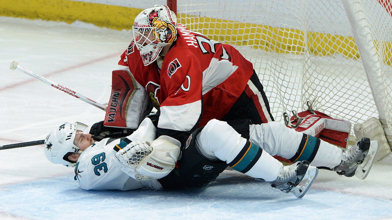 Andrew-Hammond;-Ottawa-Senators;-NHL;-San-Jose-Sharks