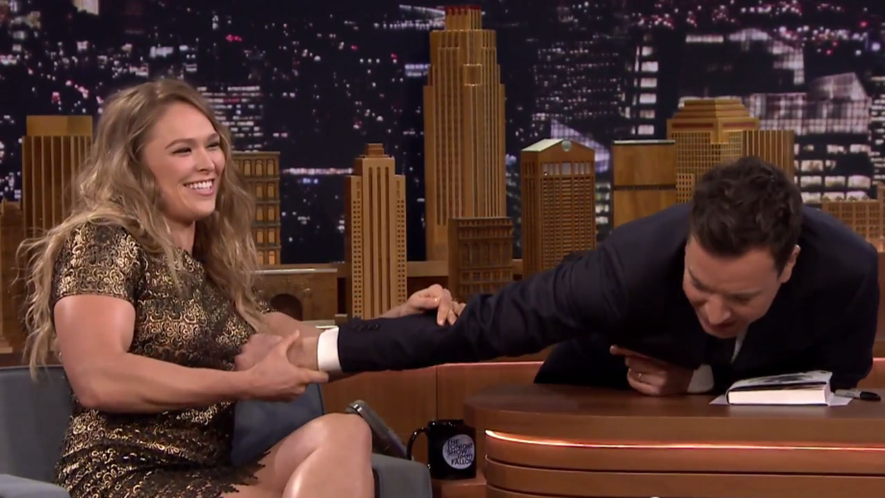 Ronda-Rousey-Jimmy-Fallon