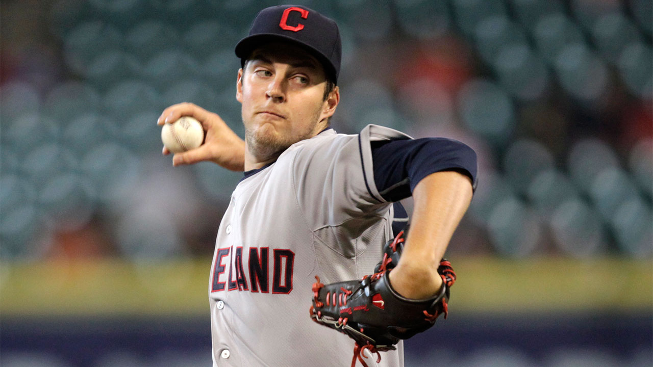 Trevor-Bauer;-Cleveland-Indians
