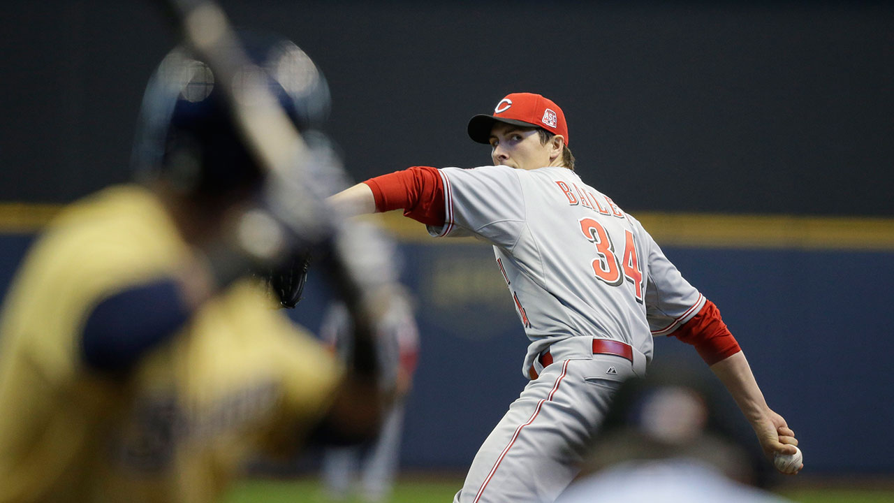 Homer-Bailey;-Cincinnati-Reds;-MLB