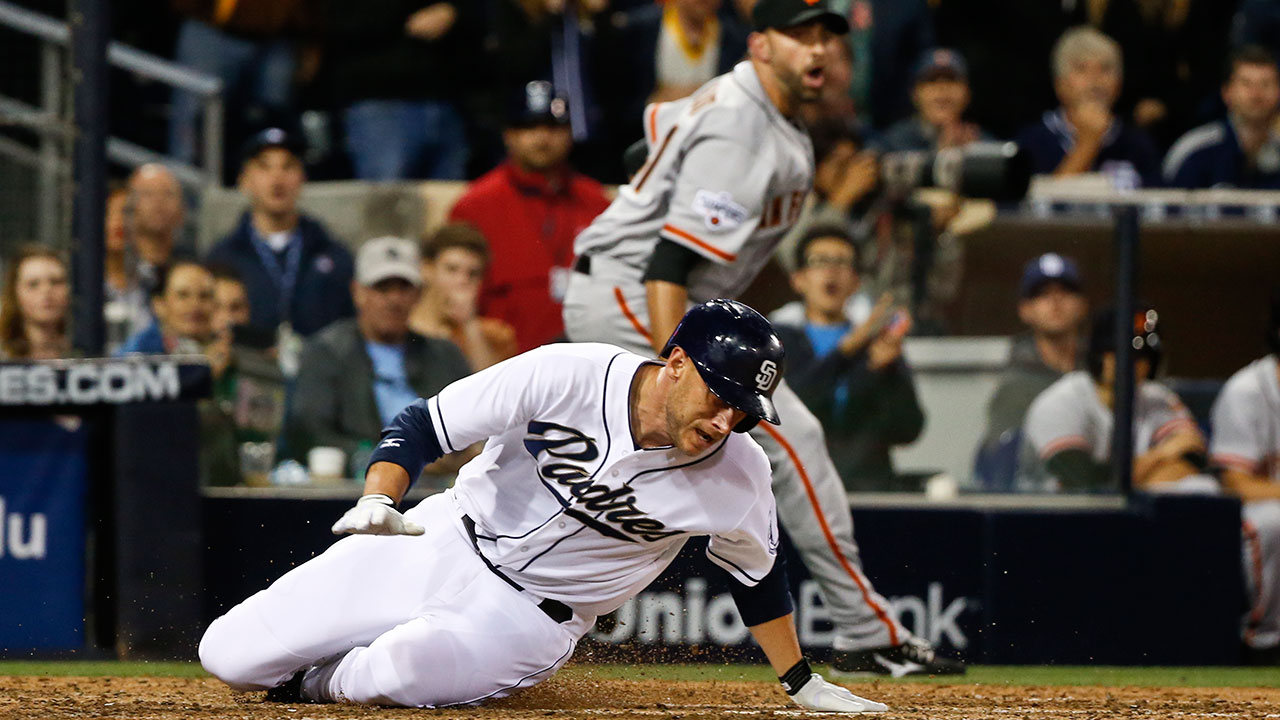 Clint-Barmes;-San-Diego-Padres;-San-Francisco-Giants;-MLB