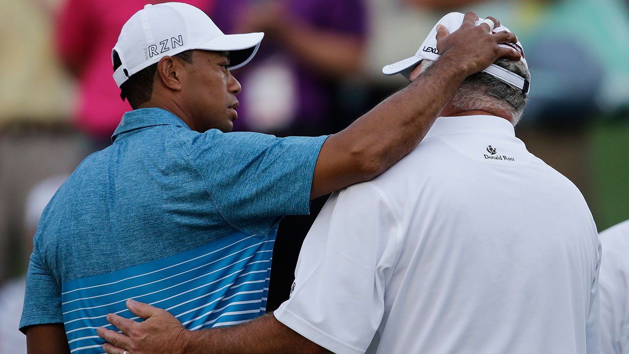 Mark-O'Meara;-Tiger-Woods;-The-Masters;-PGA-Tour