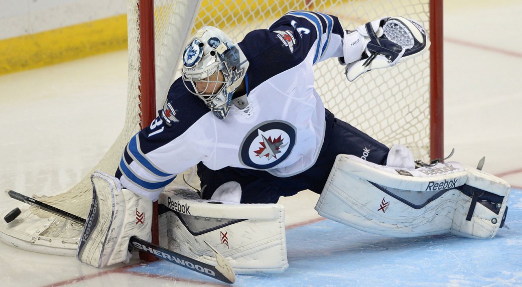 Winnipeg Jets goalie numbers in decline