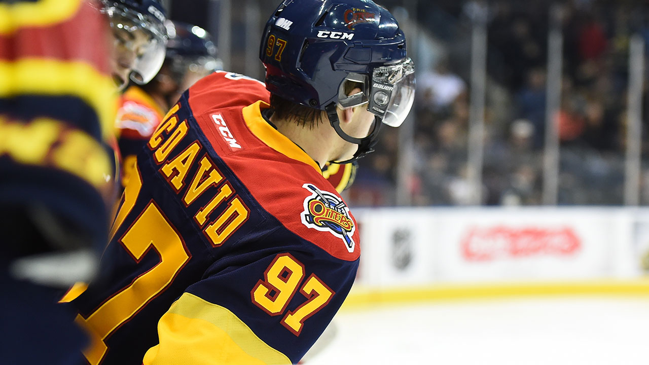 Erie Otters great McDavid scores 100th point of NHL season in 53 games