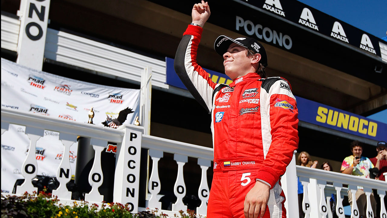 Chaves selected as Indy 500 Rookie of the Year