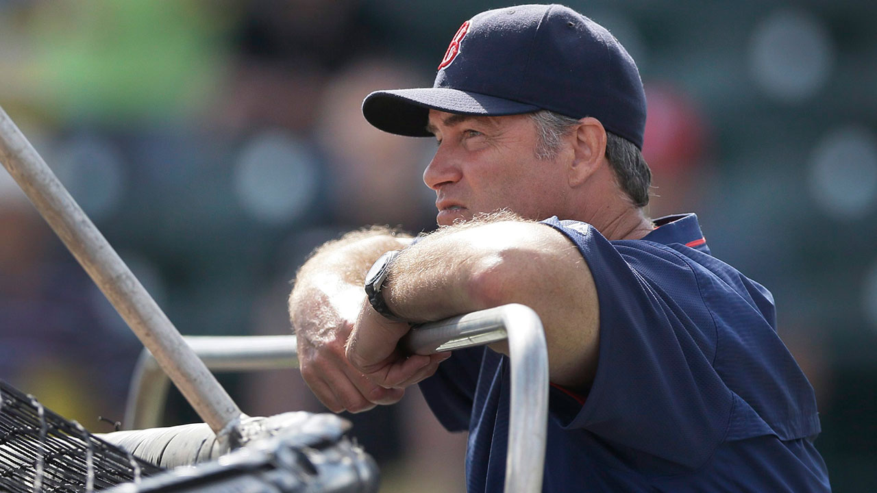 John-Farrell;-Boston-Red-Sox;-MLB