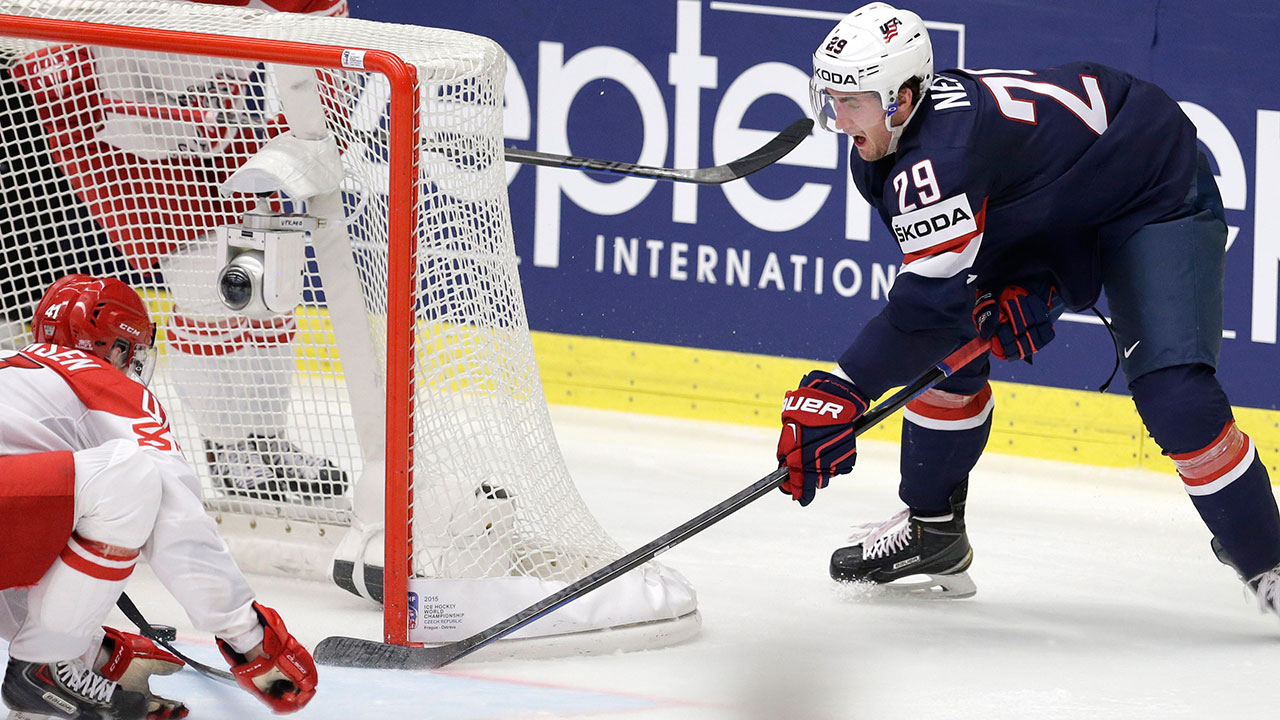 Brock-Nelson;-USA;-Hockey-World-Championships