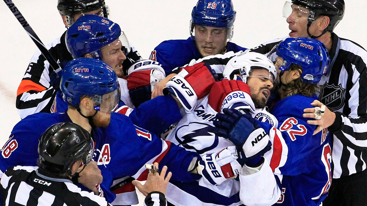 New-York-Rangers;-Tampa-Bay-Lightning
