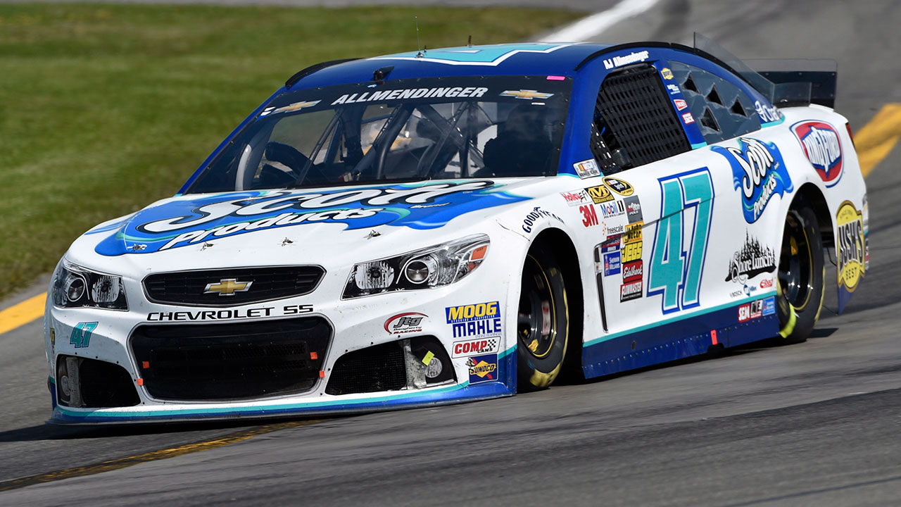 AJ Allmendinger wins pole at Sonoma Raceway