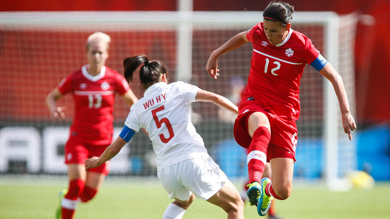 Christine-Sinclair;-Women's-World-Cup;-Canada