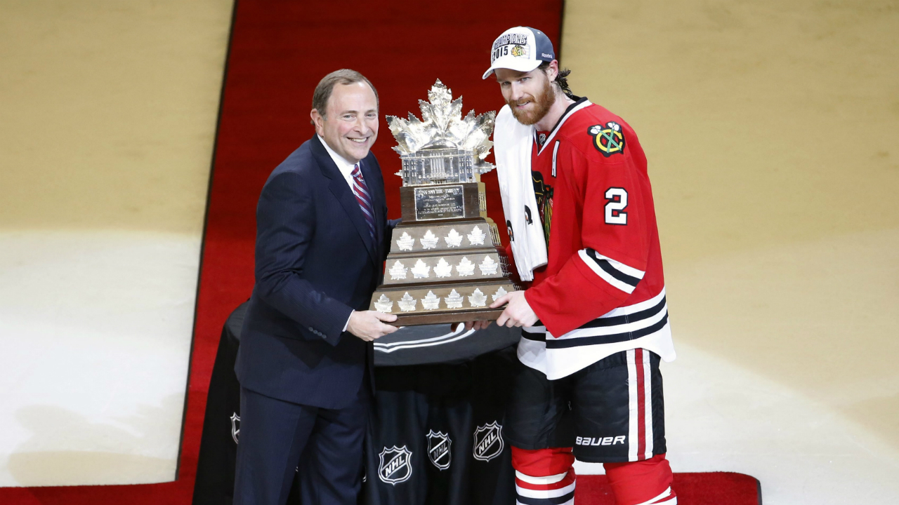 Duncan Keith's Stanley Cup MVP Training - stack