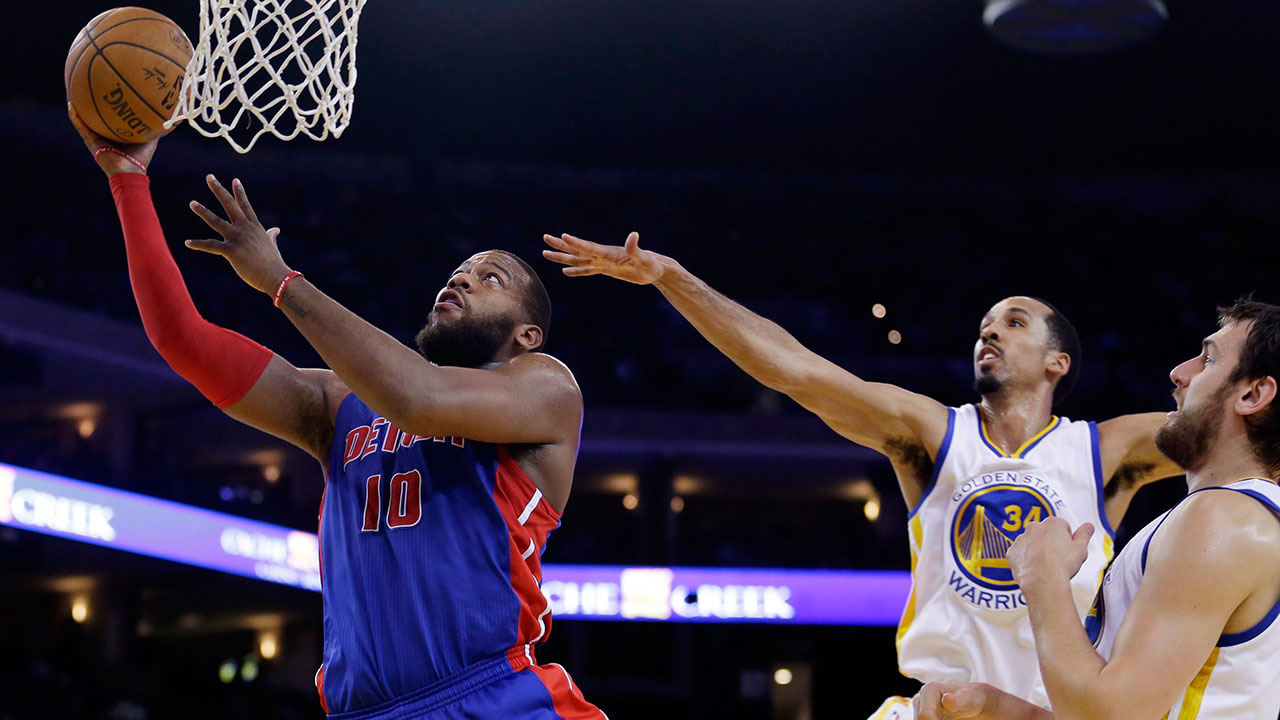 Greg-Monroe;-Detroit-Pistons;-NBA