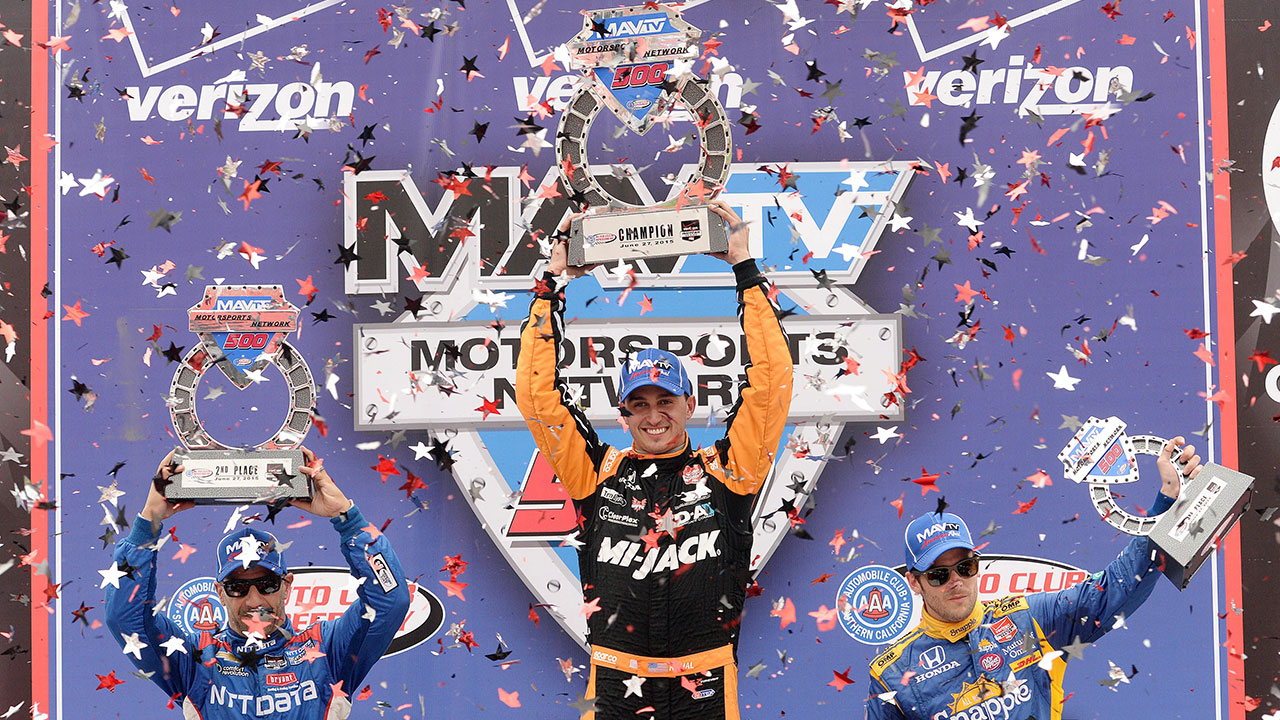 Graham-Rahal;-Tony-Kanann;-Marco-Andretti;-IndyCar