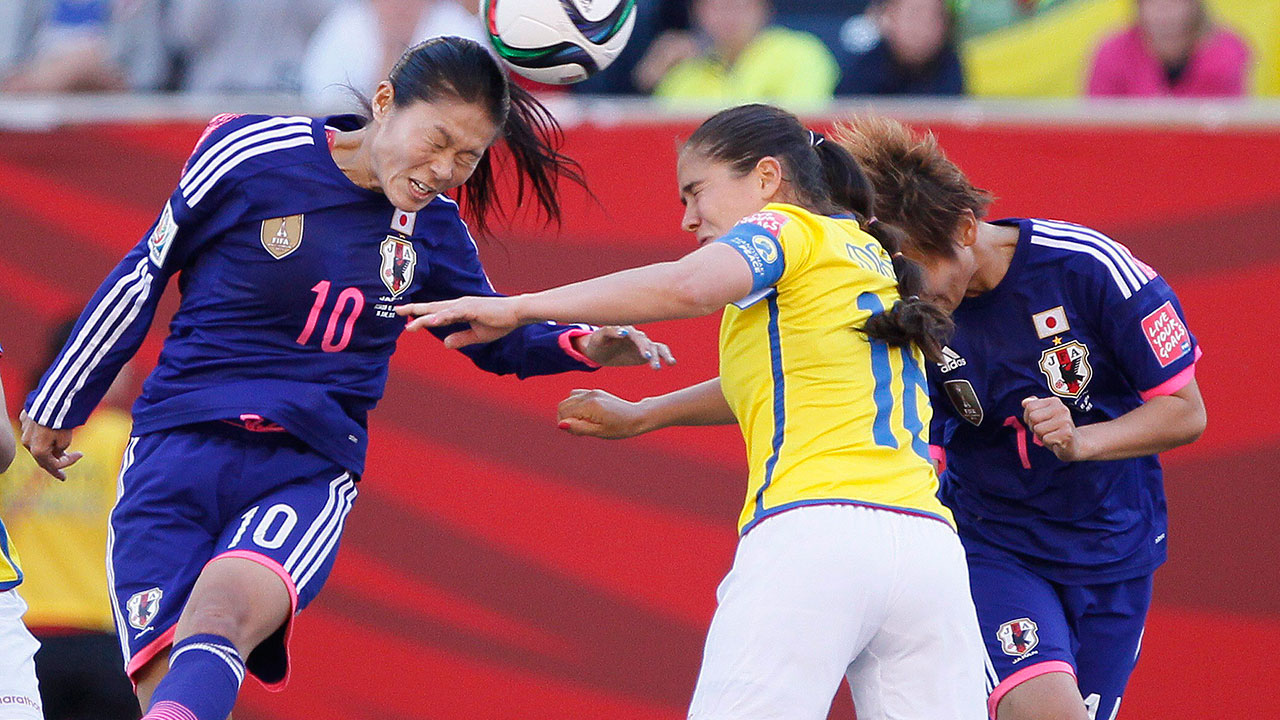 Homare-Sawa;-Japan;-Ecuador;-Women's-World-Cup