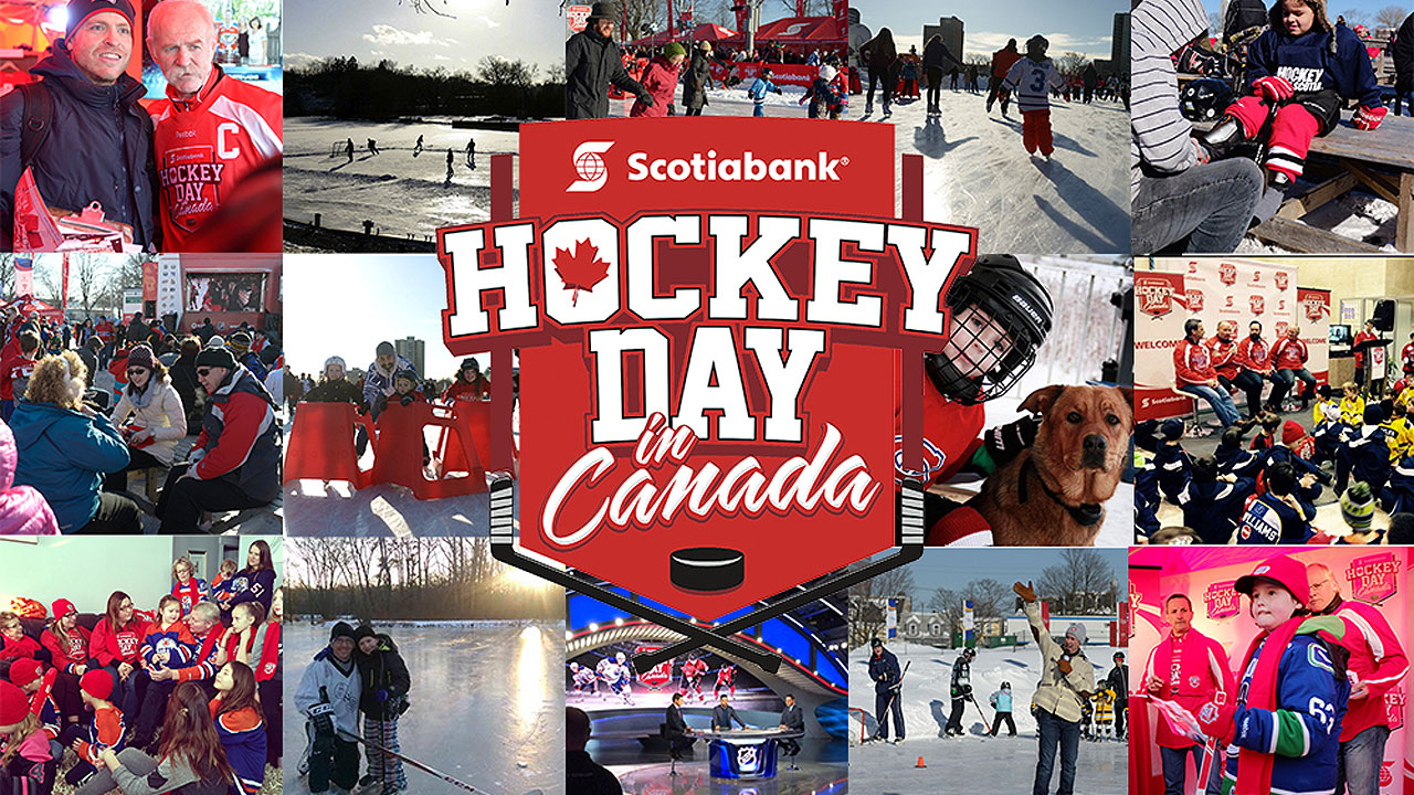 People celebrate hockey in their lives at Hockey Day in Canada