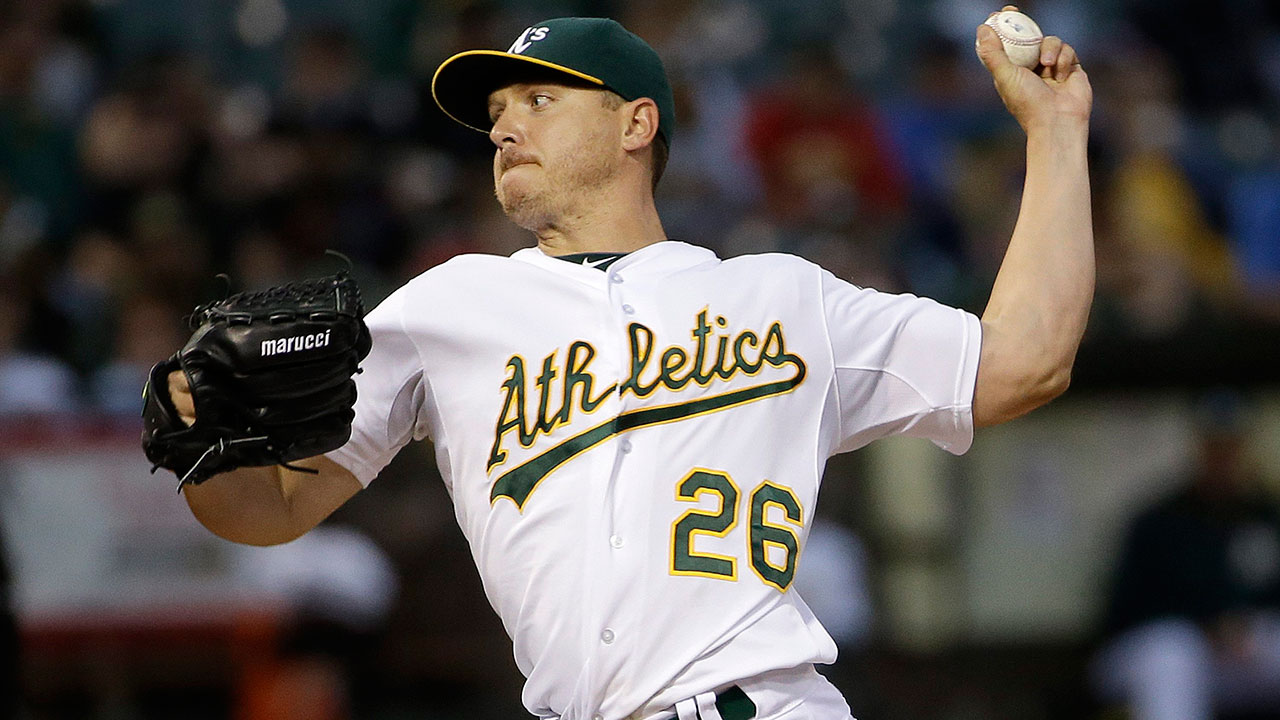 Scott-Kazmir;-Oakland-Athletics;-MLB