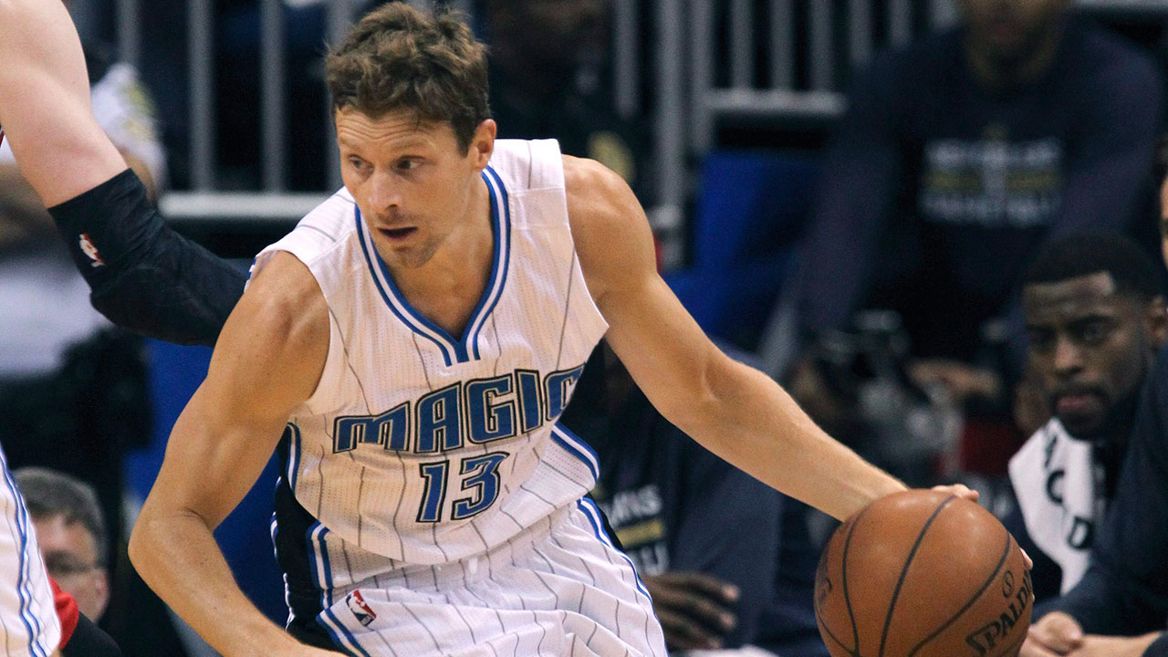 Luke-Ridnour;-Orlando-Magic;-Toronto-Raptors;-NBA