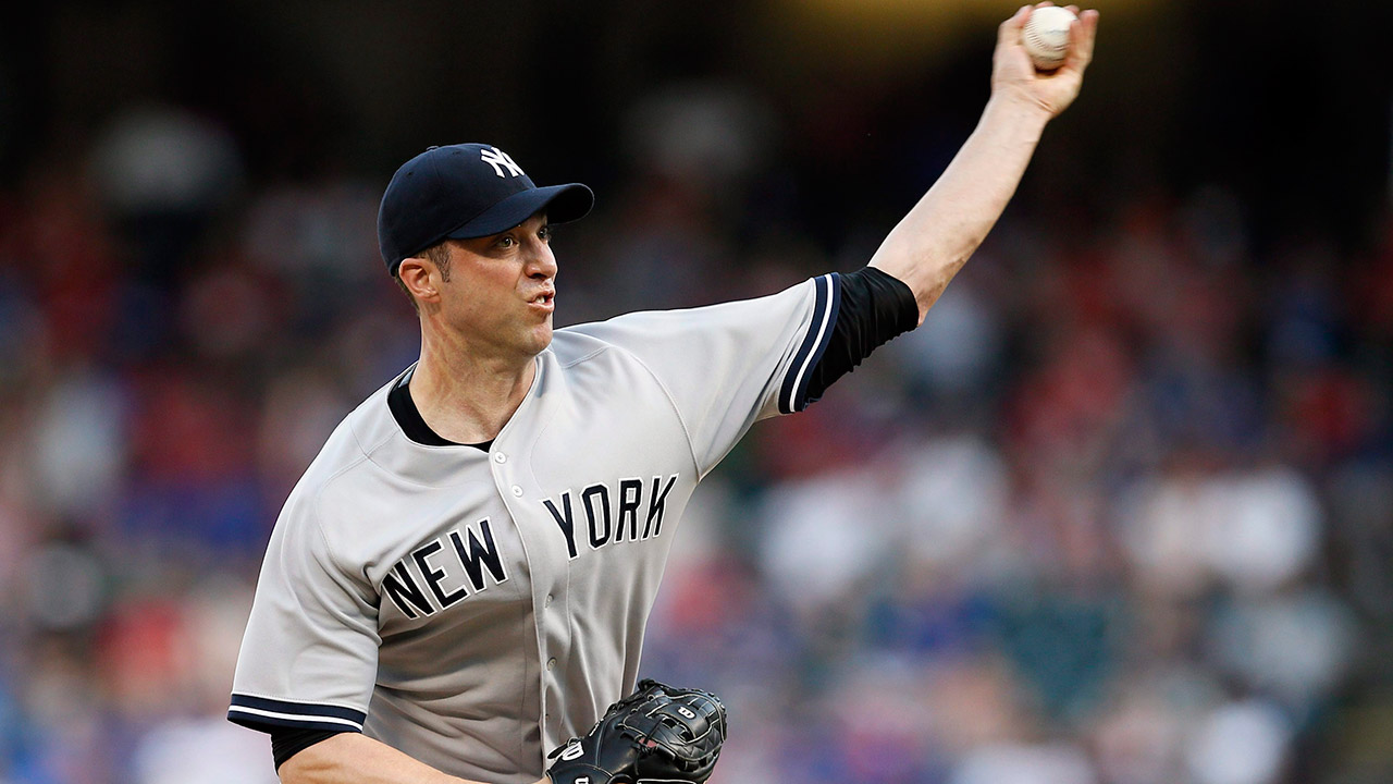 New-York-Yankees;-Chris-Capuano;-MLB