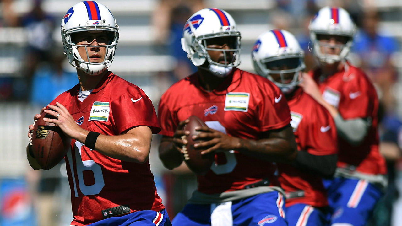 Matt-Cassel;-EJ-Manuel;-Tyrod-Taylor;-Matt-Simms;-Buffalo-Bills;-NFL
