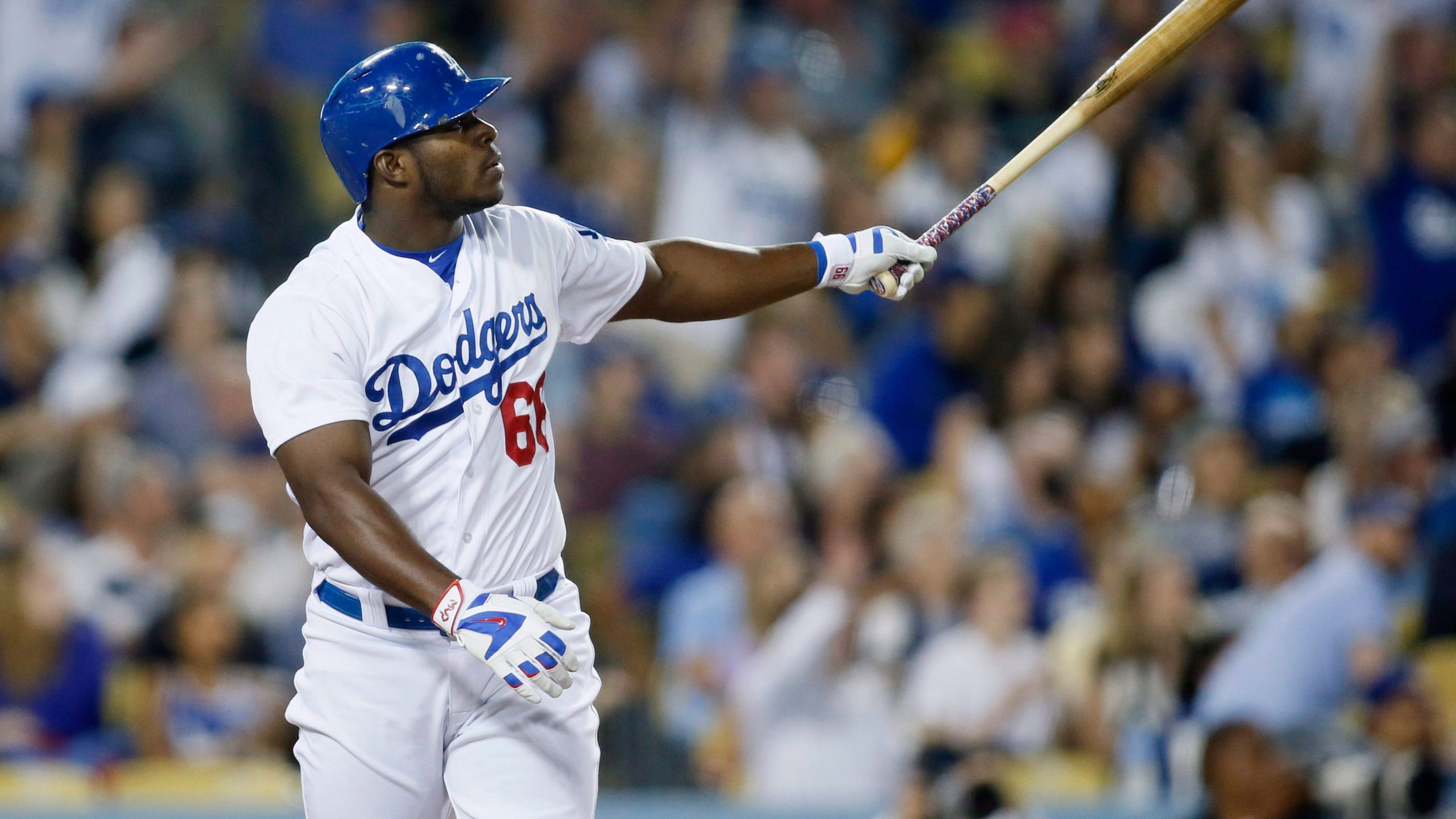 MLB;-Los-Angeles-Dodgers;-Yasiel-Puig