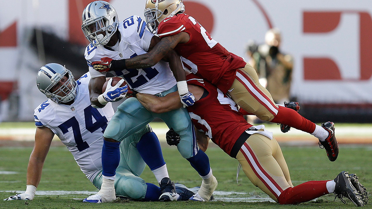 Joseph-Randle;-Dallas-Cowboys;-San-Francisco-49ers;-NFL