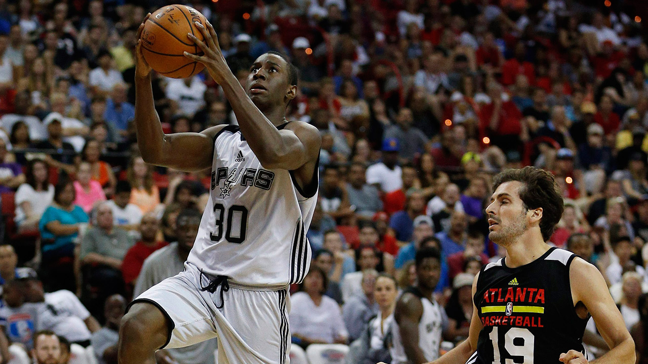 Shannon-Scott;-San-Antonio-Spurs;-Toronto-Raptors;-NBA