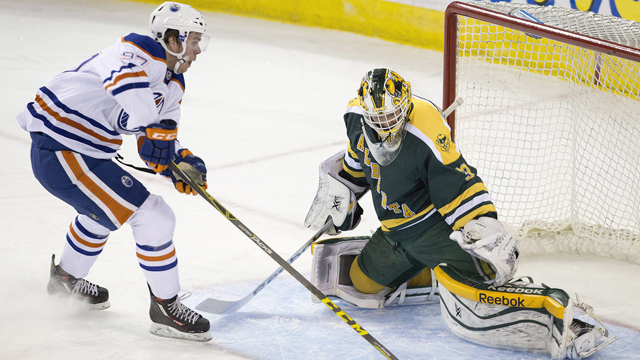 McDavid impresses with speed in Rexall Place debut
