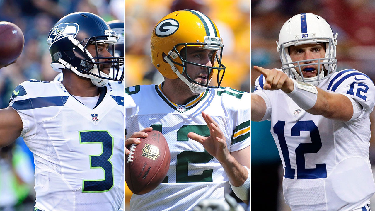 Russell-Wilson;-Aaron-Rodgers;-Andrew-Luck